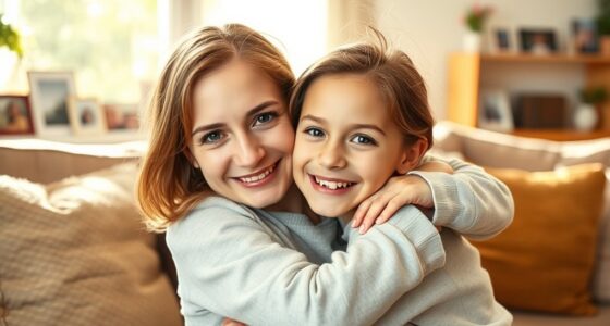 Kind liebe Worte des Kindes an die Stiefmutter