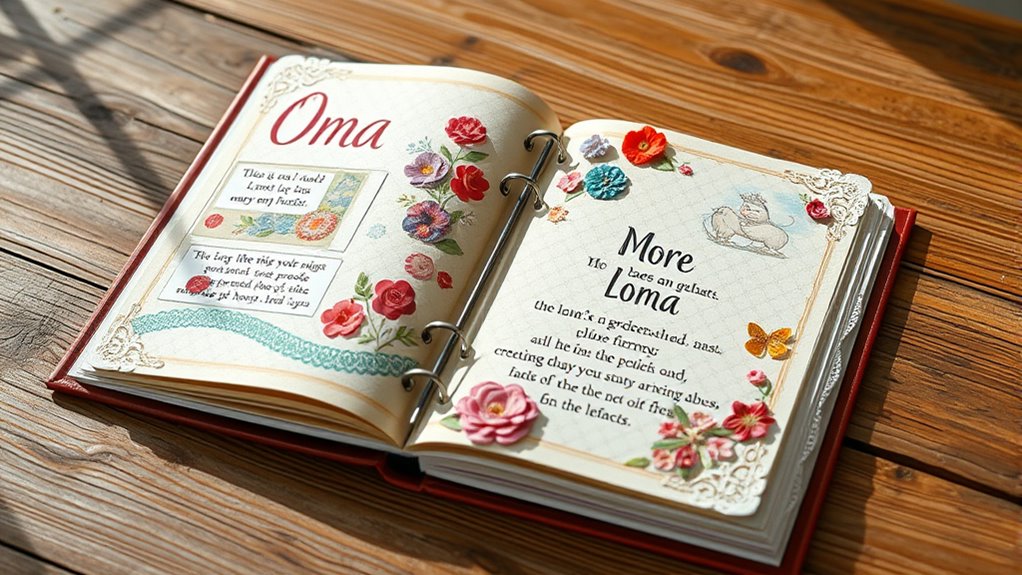 Wähle zeitlosen personalisierten Scrapbook