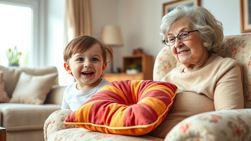 klassischer humorvoller Furz-Gag