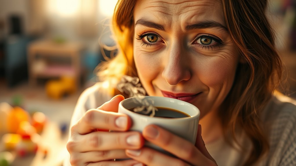 Kaffee erhält das Chaos der Mutterschaft am Leben