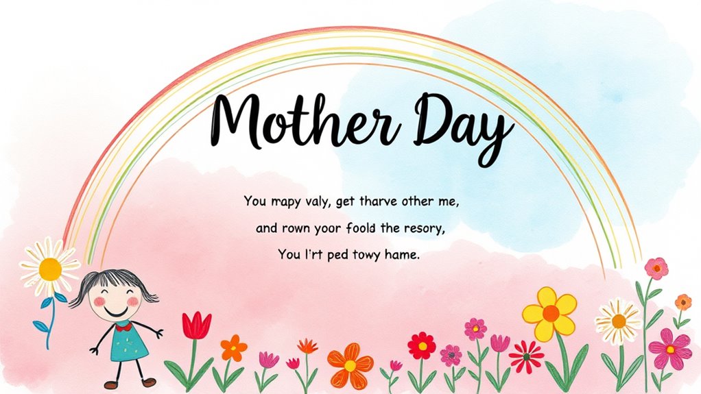 Farben und Zeichnungen verstärken Botschaften