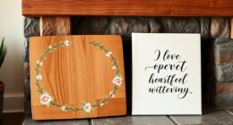 gestalte personalisierte Geschenkdekoration