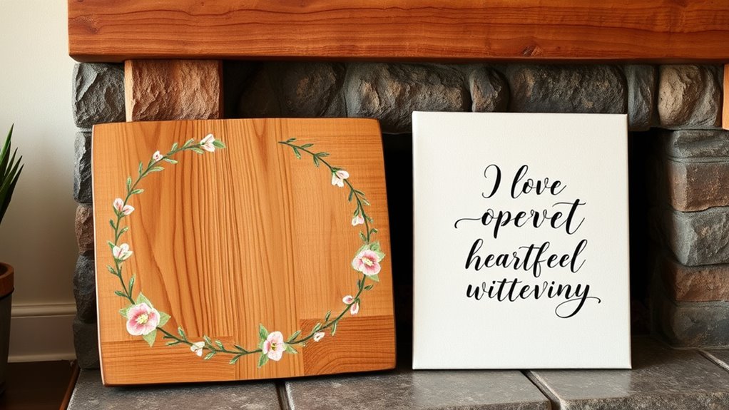 gestalte personalisierte Geschenkdekoration