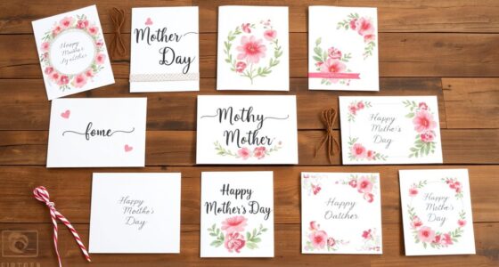 kreative DIY Muttertagskarten