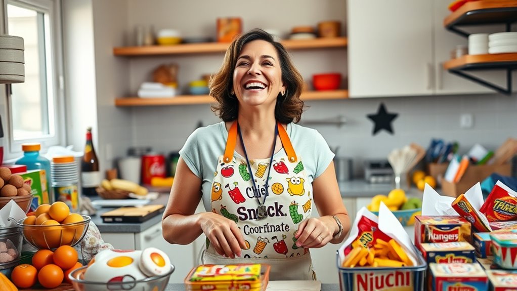 kreativer, gesunder Snack-Koordinator