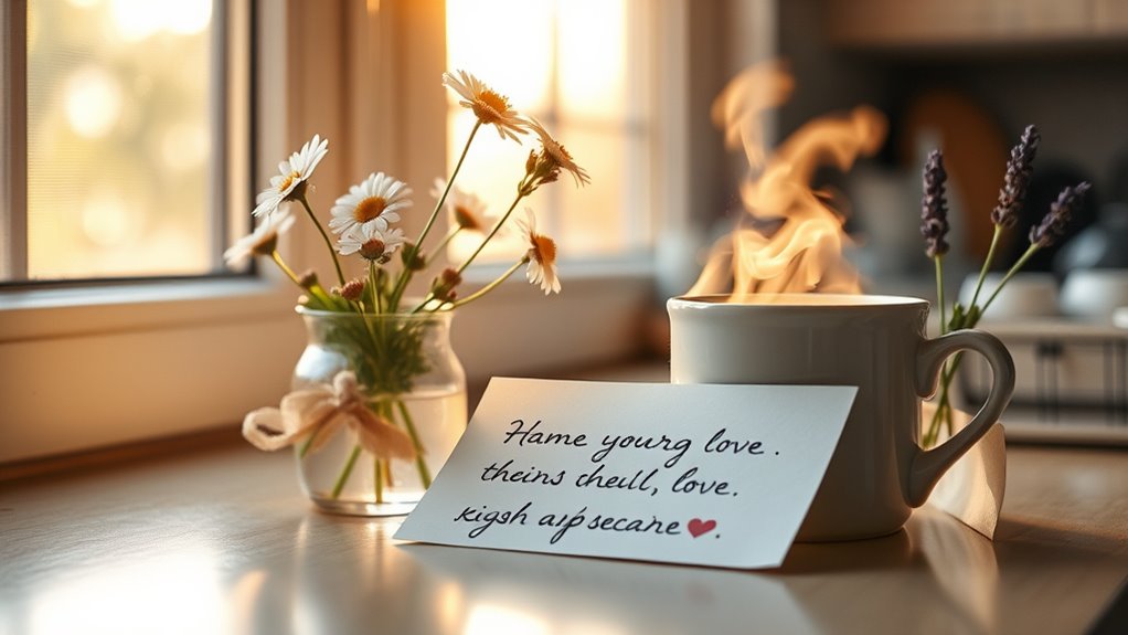 tägliche Liebesnotizen