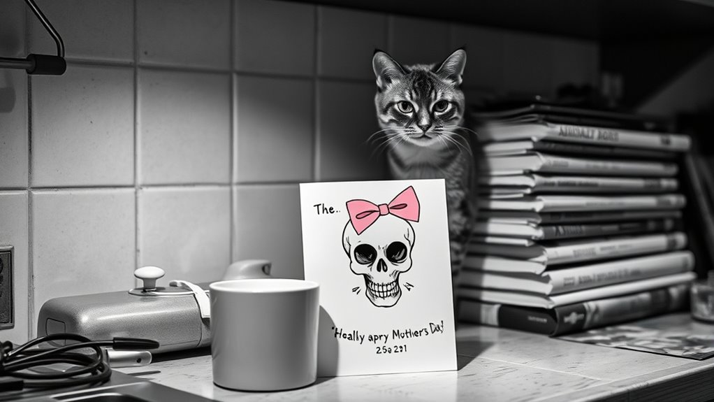 Dunkler Humor für Mütter