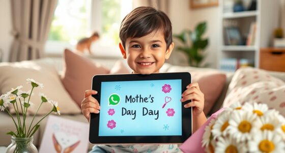 digitale Wünsche zum Muttertag für Kinder