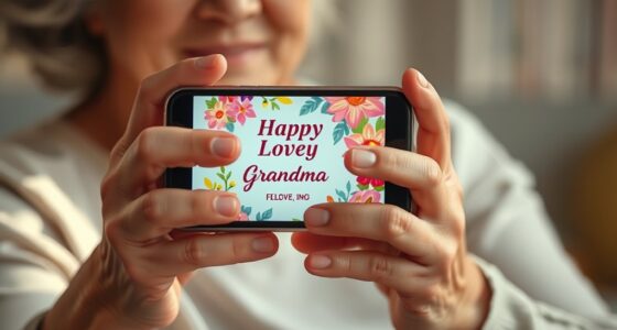 Digitale Grüße für Oma