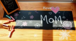 DIY Muttertags-Kreidebrett