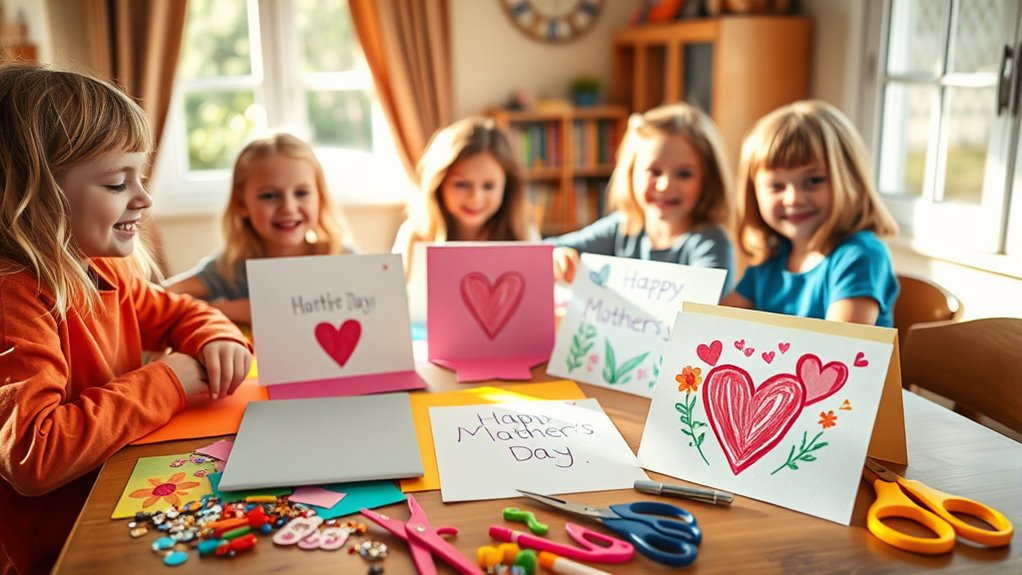 einfache Muttertagskarten-Ideen