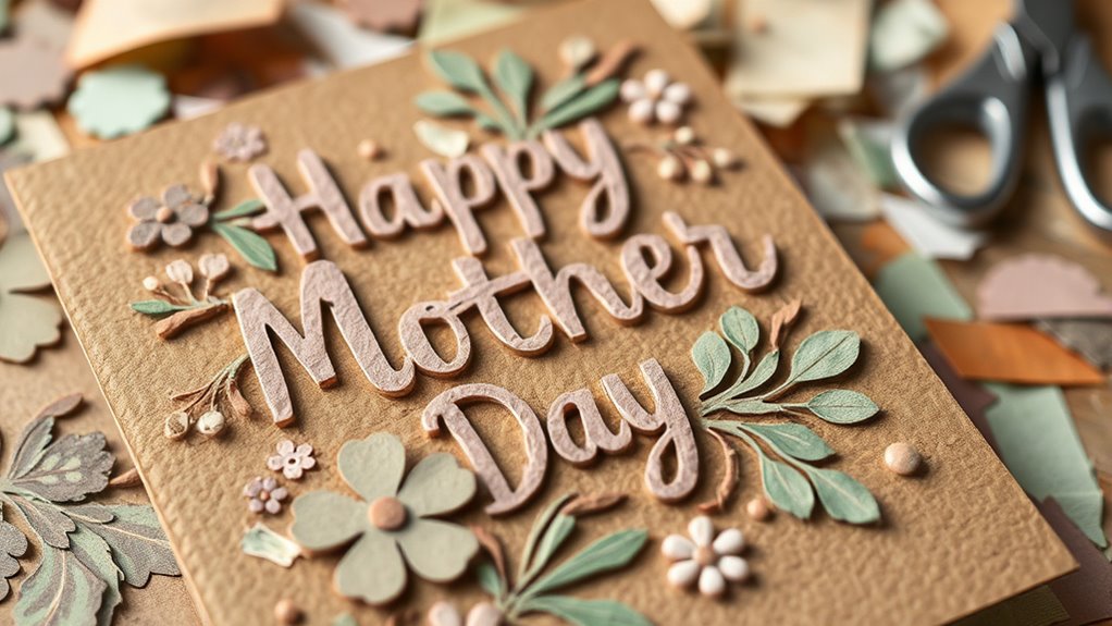 umweltfreundliche recycelte Papierkunsthandwerke