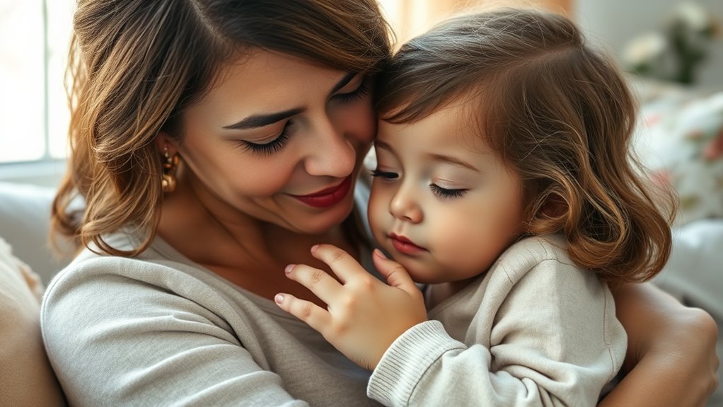 Umarm Liebe und Unterstützung