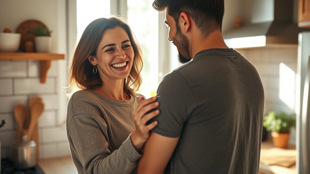 Zeige Wertschätzung durch gemeinsame Gesten