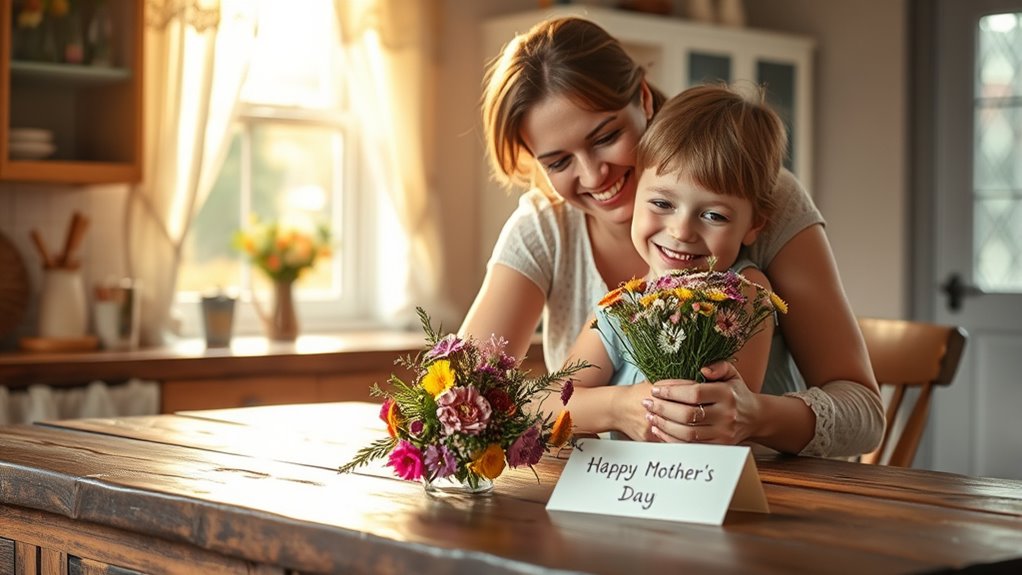 Dankbarkeit ausdrücken, Mutter schätzen