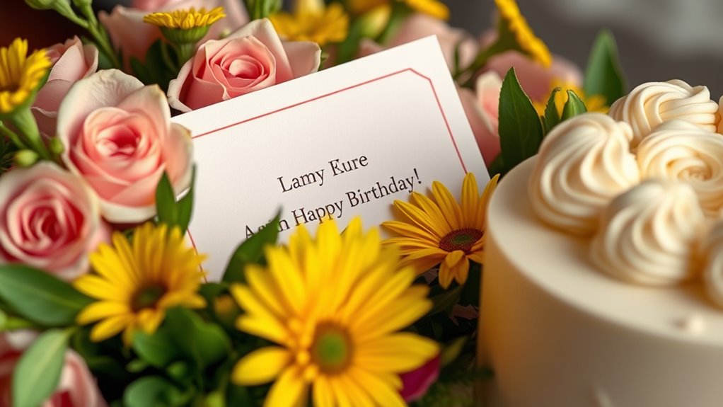 Drücke herzliche Blumengrüße aus