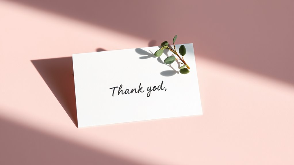 Zeigen Sie aufrichtige Dankbarkeit aufrichtig