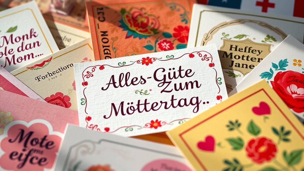 Zeige aufrichtige Muttertagswünsche