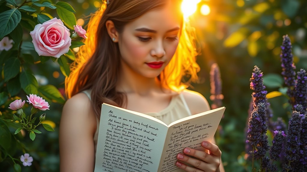 Zeige herzliche mütterliche Liebe