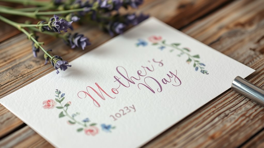 Schreiben Sie herzliche Notizen mit persönlichen Akzenten