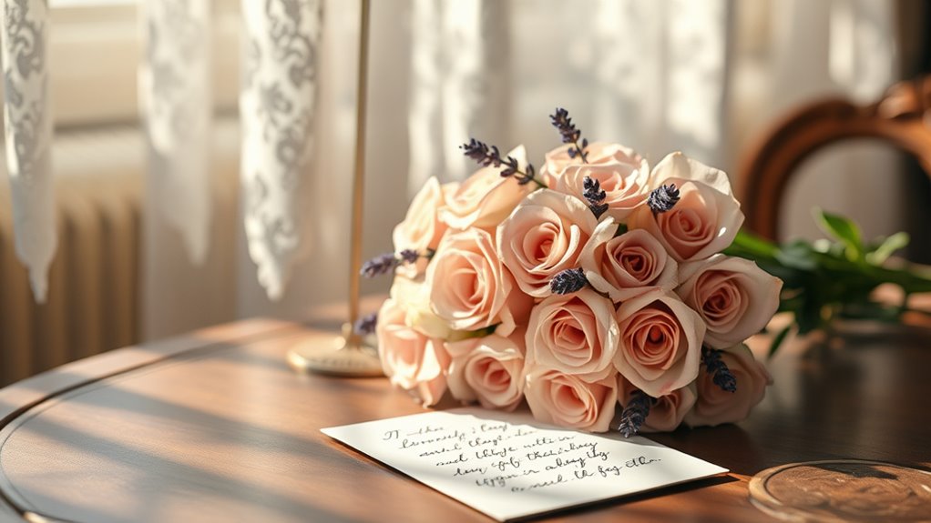 ausdrucksvolle herzliche poetische Verbindung