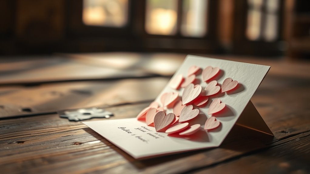 Zeige aufrichtige, einfache Zuneigung