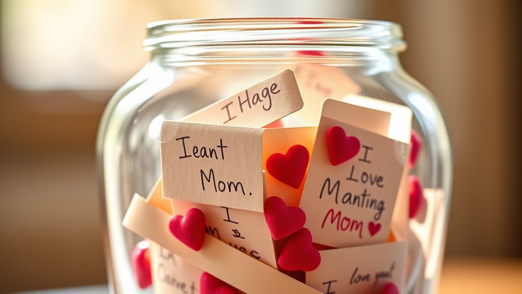 Zeigen Sie aufrichtige, herzliche Botschaften