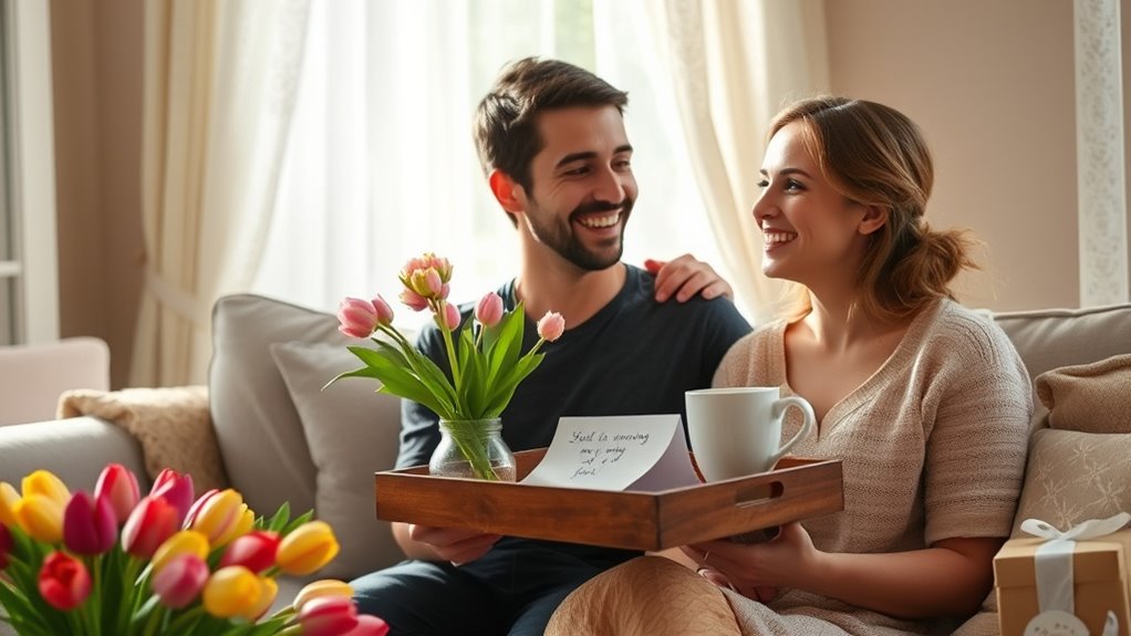 Liebe durch durchdachte Gesten ausdrücken