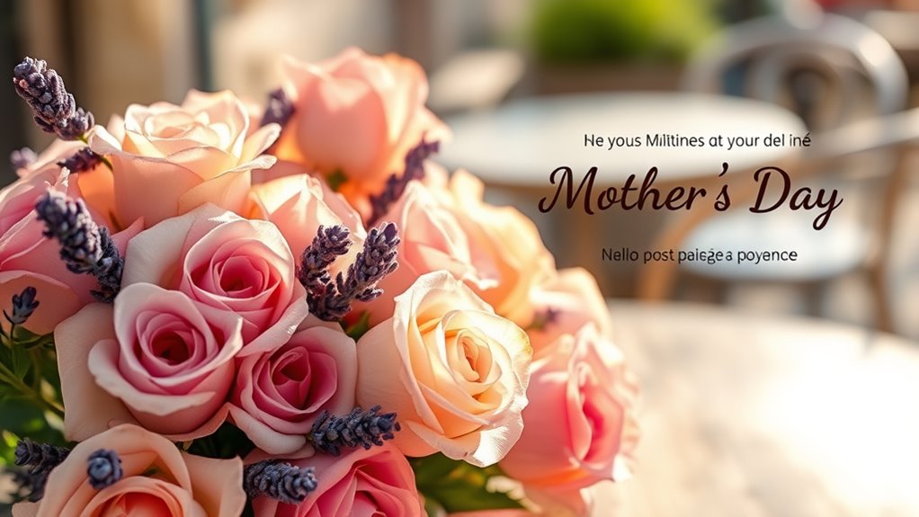 ausdrucksvolle herzliche Dankbarkeit gegenüber der Mutter