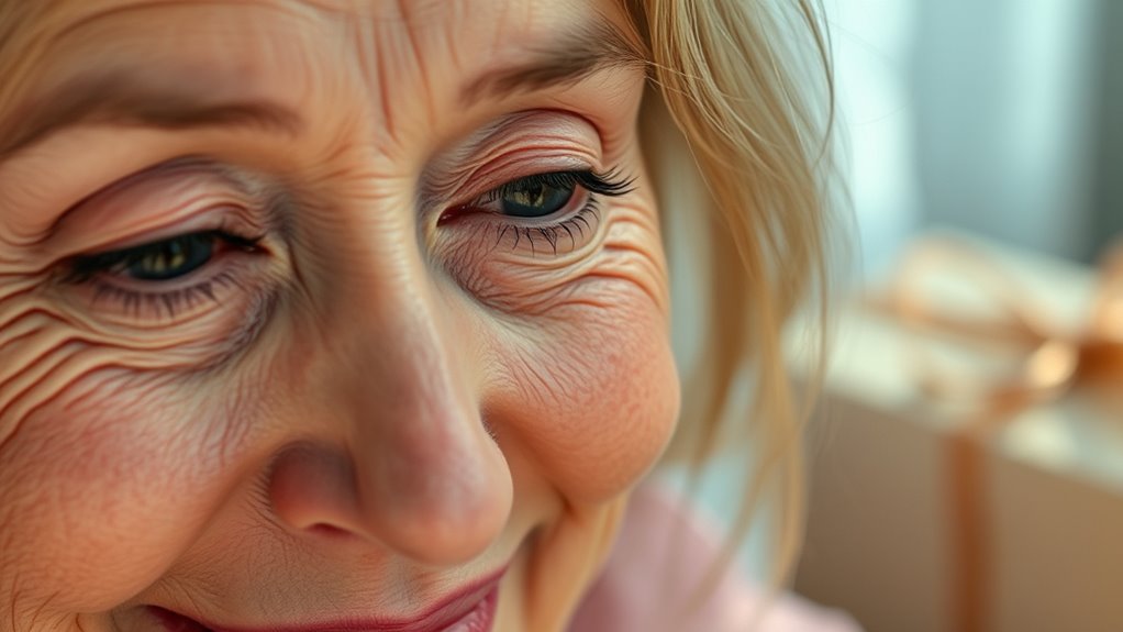 ausdrückende herzliche mütterliche Dankbarkeit