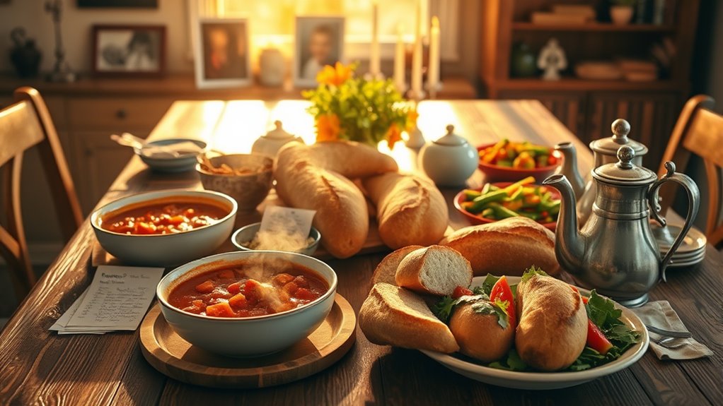 Familienessen Traditionen Erinnerungen