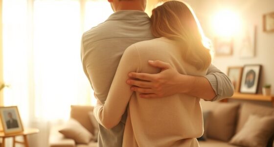 Familie, sein Herzschlag, seine liebevollen Worte