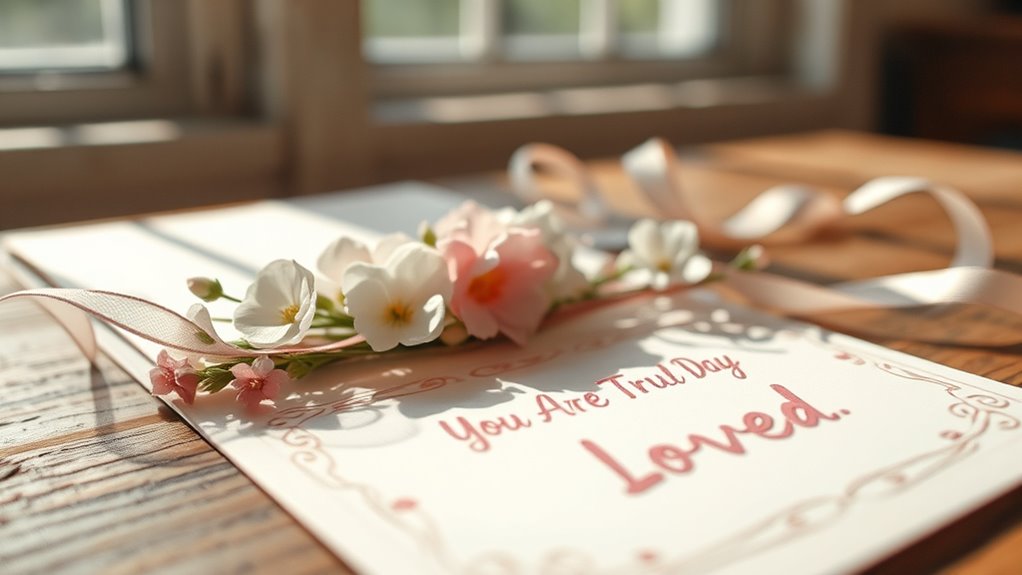 Fühl dich geliebt durch kleine Gesten