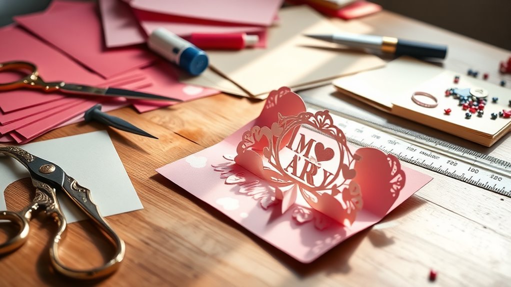 Materialien und Werkzeuge sammeln