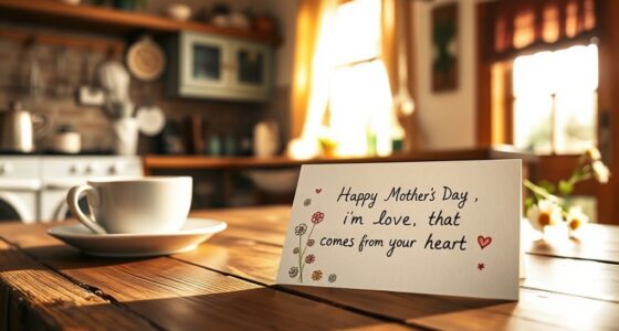 ehrliche, herzliche Muttertagsbotschaft