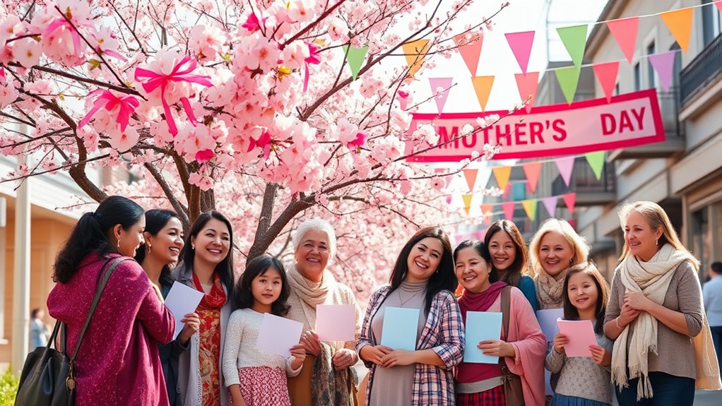 globale Muttertagsfeiern