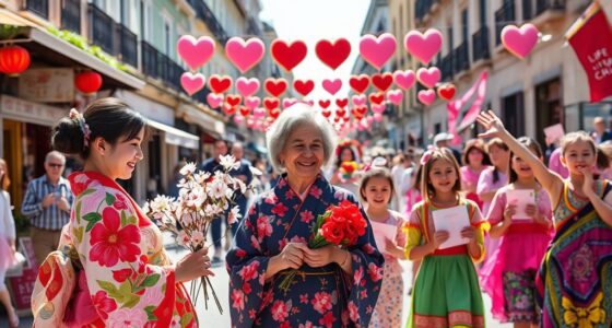 globale Muttertagsfeiern