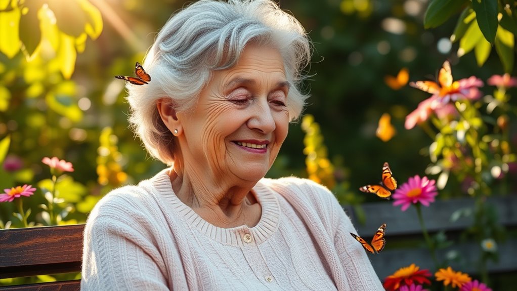 Großmutter's warm liebevolle Licht