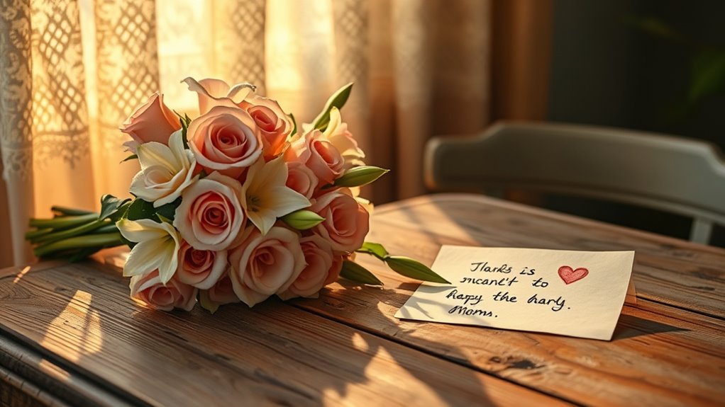 Dankbare Nachrichten für Mama