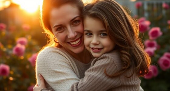 Dankbare Mütter in der Not