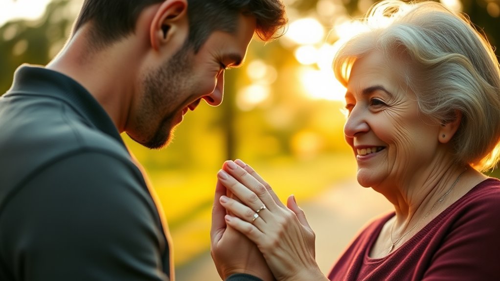 Herzlicher Dank an Mutter