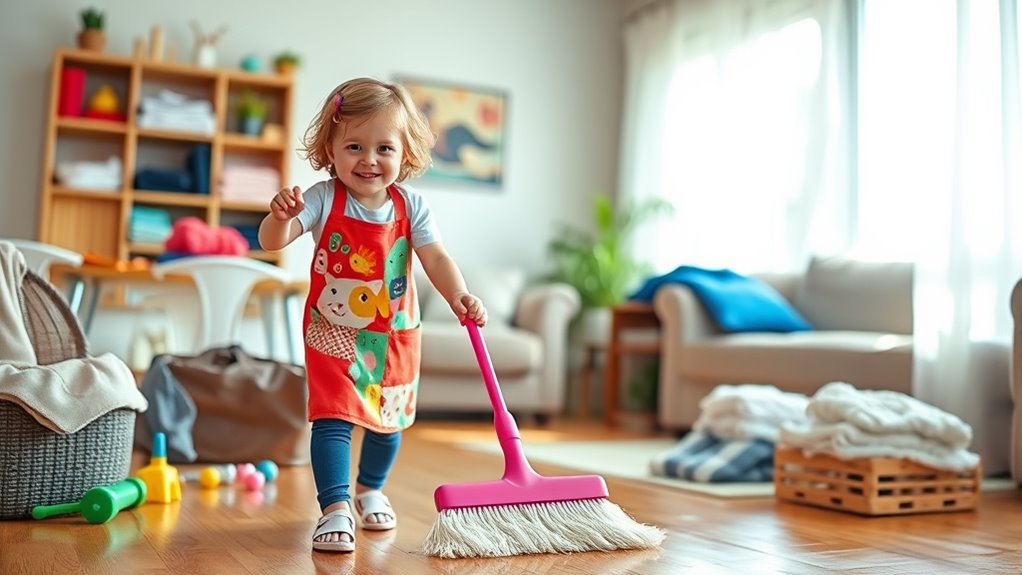 Helfen im Haushalt fördert Verantwortungsbewusstsein