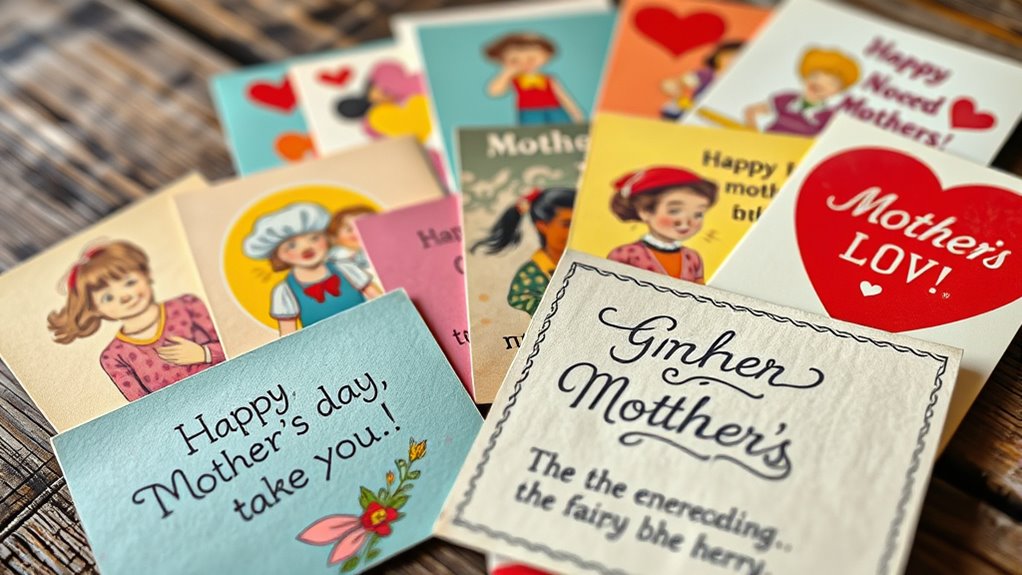 ehrliche Muttertagsnachrichten