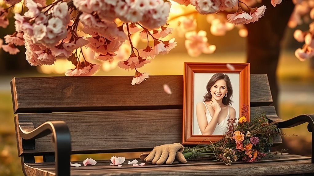 Gedenken an die Erinnerung an geliebte Menschen