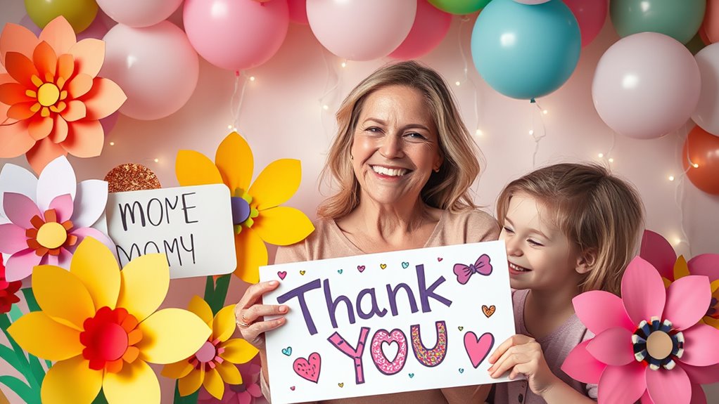 Humorvolle handgeschriebene Mutternotizen