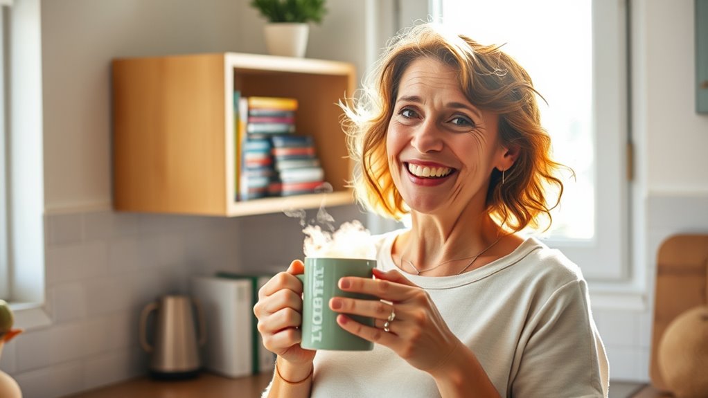 Halte den Kaffeestream kurz