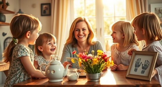 Kinder schätzen Lieblingsmomente mit Mama