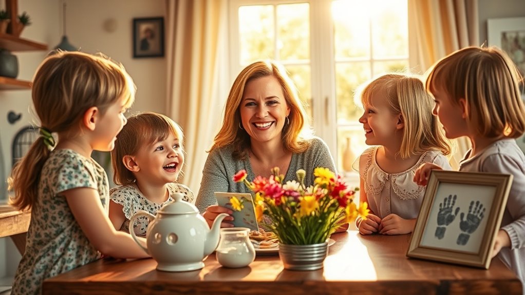 Kinder schätzen Lieblingsmomente mit Mama