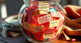 Liebegefüllte DIY Glücksglas