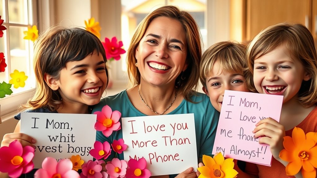 Liebe Mama mehr als das Telefon